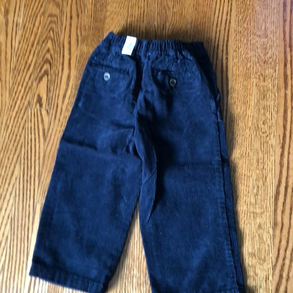 Children’s Place Corduroy Dark Blue Pants - Picture 2 of 2